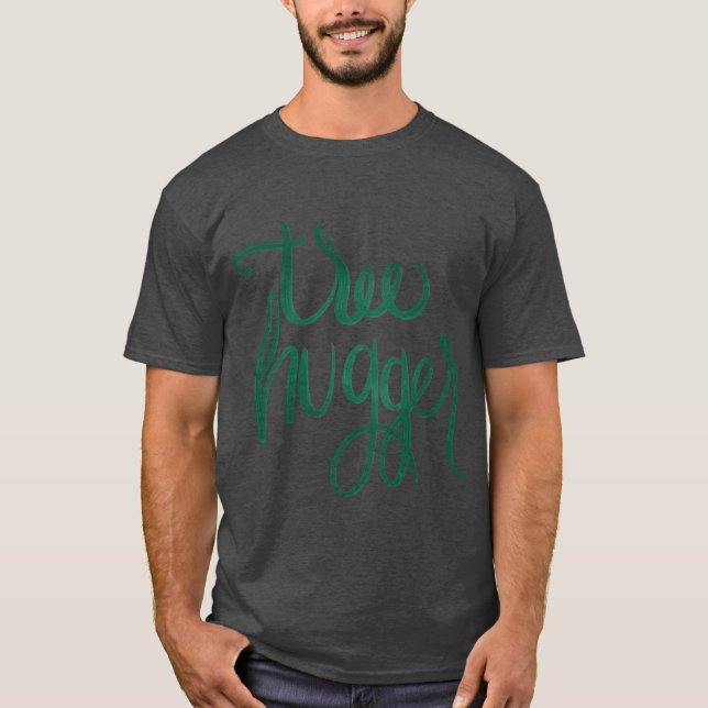 Trädälskare present t shirt (Framsida)