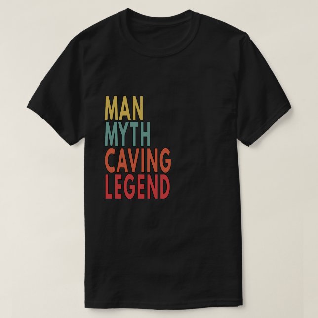 Trädande Gift Man Myth Caking Legend T Shirt (Design framsida)