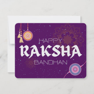 Trådar av kärlek – Raksha Bandhan-firande Julkort