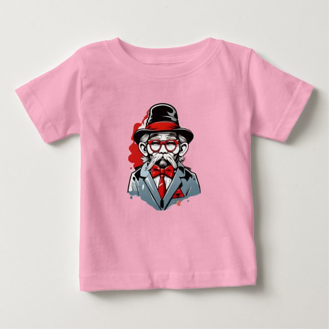 Trådar för stadsfusion: Keith Haring x japanskt ba T Shirt (Framsida)