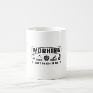 Trädarbetare Carpenter Woodworking Funny Gift Idea Kaffemugg