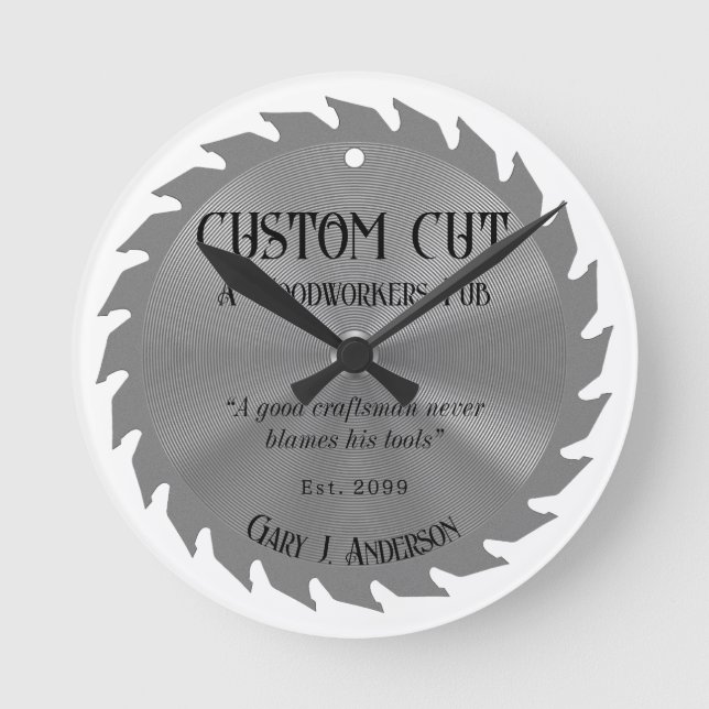 Trädarbetarsfack för bladskugga rund klocka (Framsida)