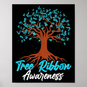 Trädbandsucht Återhämtning Psykisk hälsa Medvetenh Poster