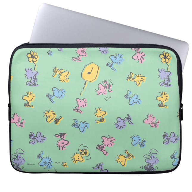 Trädbeståndet SockerPop Art Mönster Laptop Fodral (Framsidan)