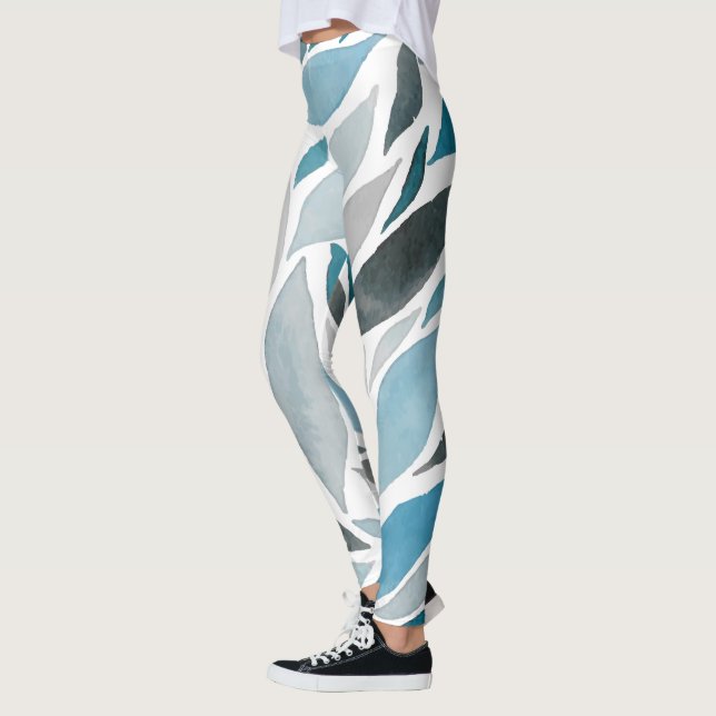 trädblad leggings (Vänster)