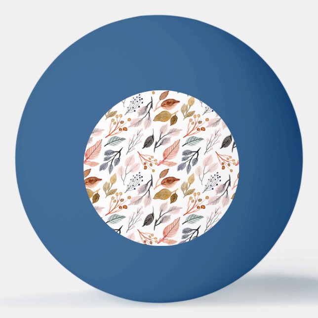 trädblad pingisboll (Baksidan)