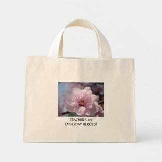 Trädblommor LÄRARE är VARDAGSHJÄLTAR Mini Tygkasse