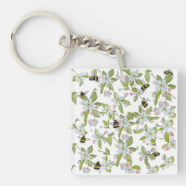 Trädblommor och humlor i vår