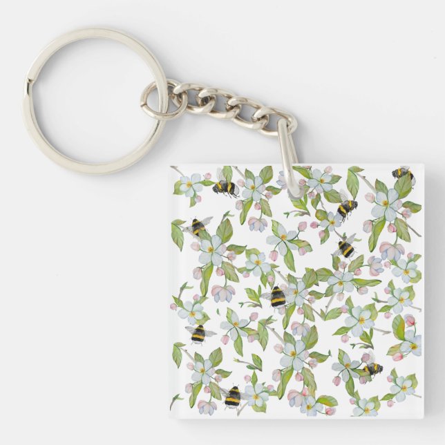 Trädblommor och humlor i vår (Framsidan)