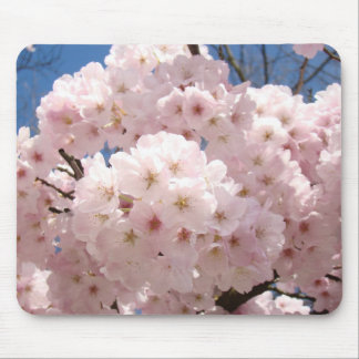 Trädblomning musmattor Fluff Rosa Blommor