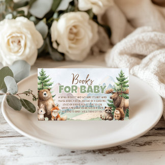 Trädbokäventyr för Baby-kort Visitkort