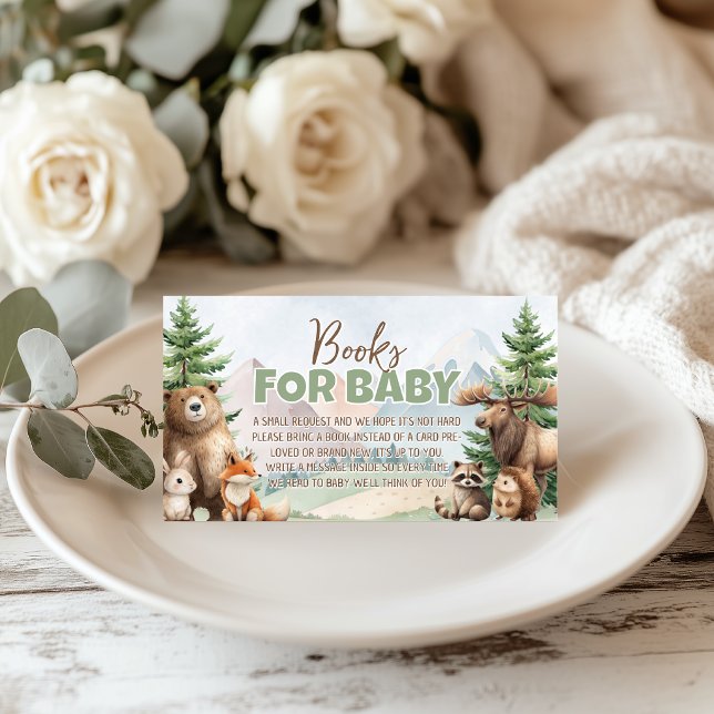 Trädbokäventyr för Baby-kort Visitkort (Skapare uppladdad)