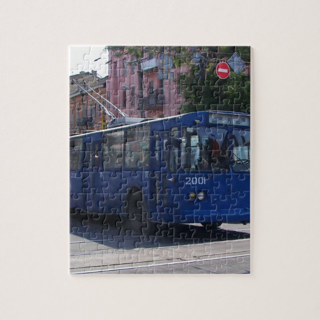 Trådbuss Pussel (Vertikal)