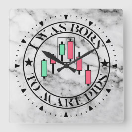 Trade Design | Bearish pattern Marble | Pips Fyrkantig Klocka