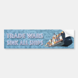 Trade Krig Sink All Fraktass Bildekal