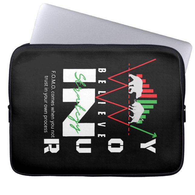 Trade Motivation | Bullish | Pattern Laptop Fodral (Framsidan)