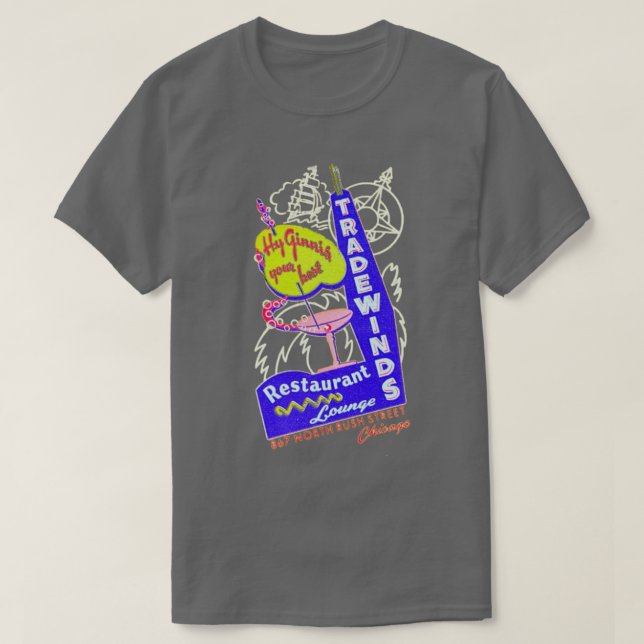 Trade Vinds Chicago T Shirt (Design framsida)