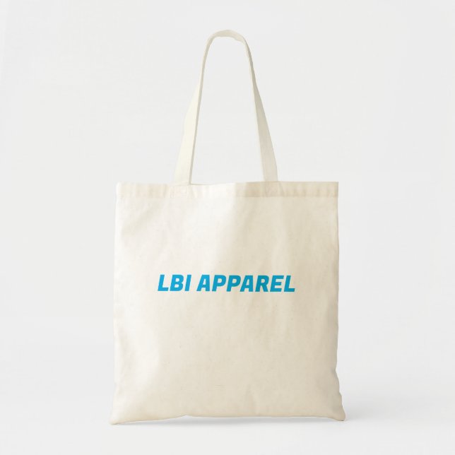 TRADEMARKED LBI APPAREL BEACH BAG TYGKASSE (Framsidan)