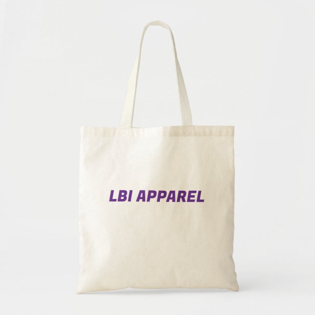 TRADEMARKED LBI APPAREL BEACH BAG TYGKASSE (Framsidan)