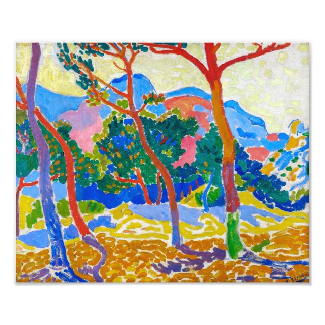Träden | Andre Derain | Fototryck (Framsidan)