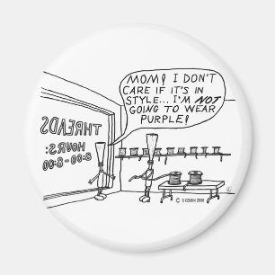 Tråden shoppar magnet