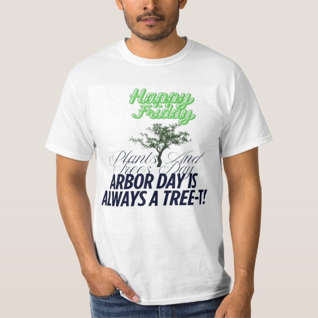 Trädens dag t shirt (Framsida)