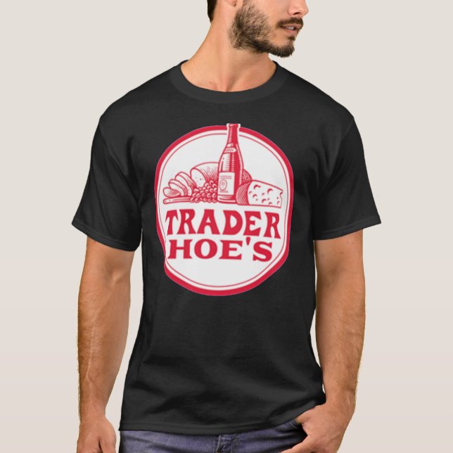 Trader Hoes Premium Scoop   T-Shirt (Framsida)