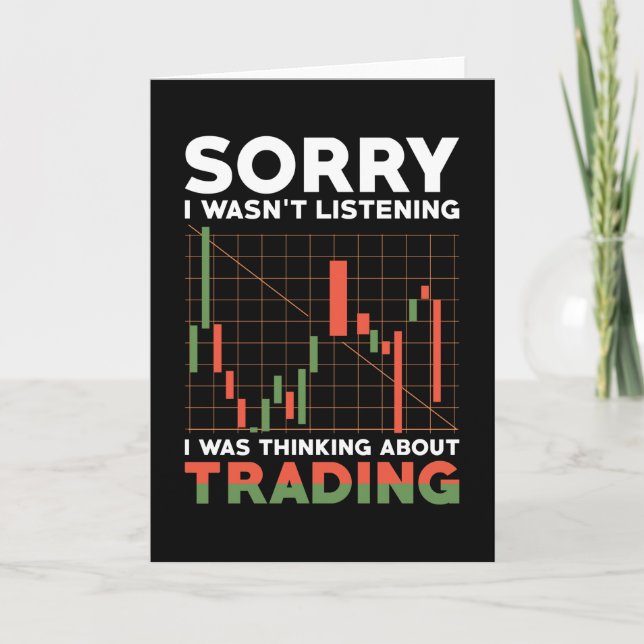 Trader Lagrar Investor Gift Kort (Framsida)