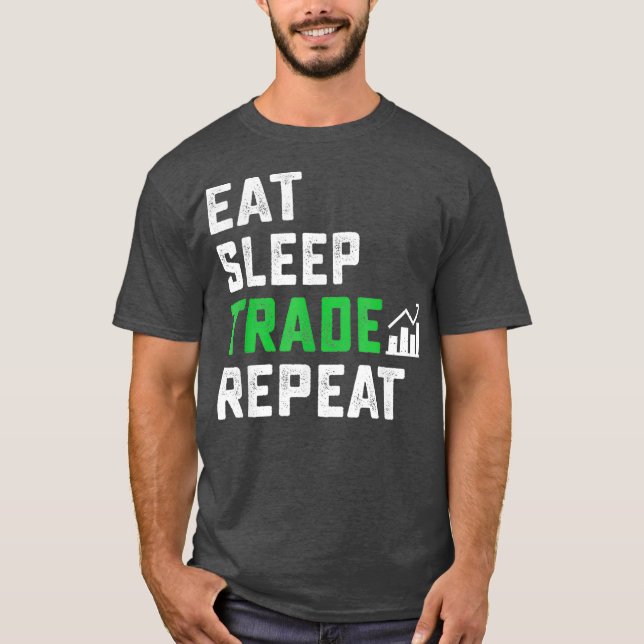 Trader Lagrar - Underbar Stockbroker T Shirt (Framsida)