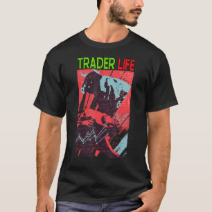 Trader Life Crypto Lagrar Trading Bullish Bearish T Shirt