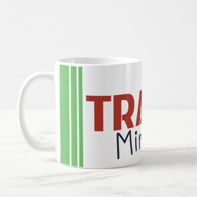Trader Mentalitet – Disciplin Fokuserad Handel Kaffemugg (Vänster)