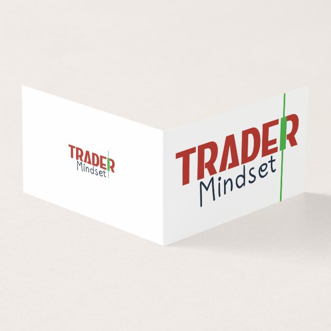 Trader Mentalitet – Disciplin Fokuserad Handel Kort (Utsida)