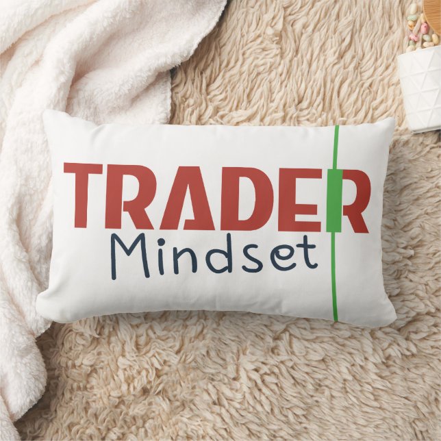 Trader Mentalitet – Disciplin Fokuserad Handel Lumbarkudde (Filt)