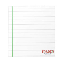 Trader Mindset – Disciplin Fokuserad Handel Anteckningsblock