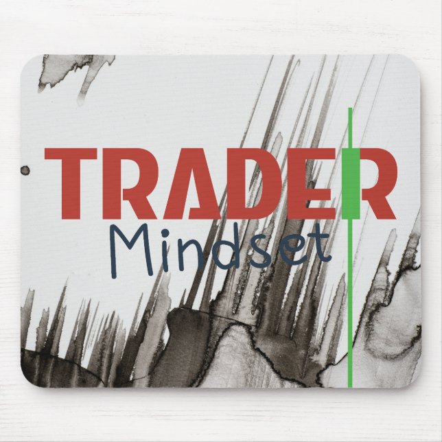 Trader Mindset – Disciplin Fokuserad Handel Musmatta (Framsidan)