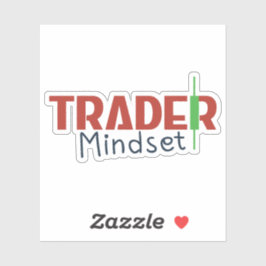 Trader Mindset – Discipline Focused Trading Klistermärken