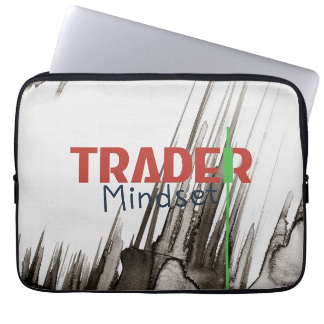 Trader Mindset – Discipline Focused Trading Laptop Fodral (Framsidan)