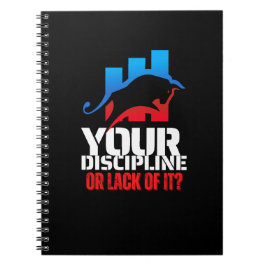 Trader motivation | Bull | Discipline Anteckningsbok