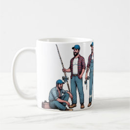 Trades Manar must Fish Classic Mugg, 325 ml Kaffemugg