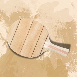 Trädesign Light Brown Wood | Pingisracket