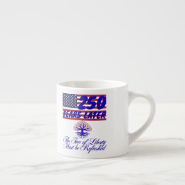 Trädet för frihet espressomugg