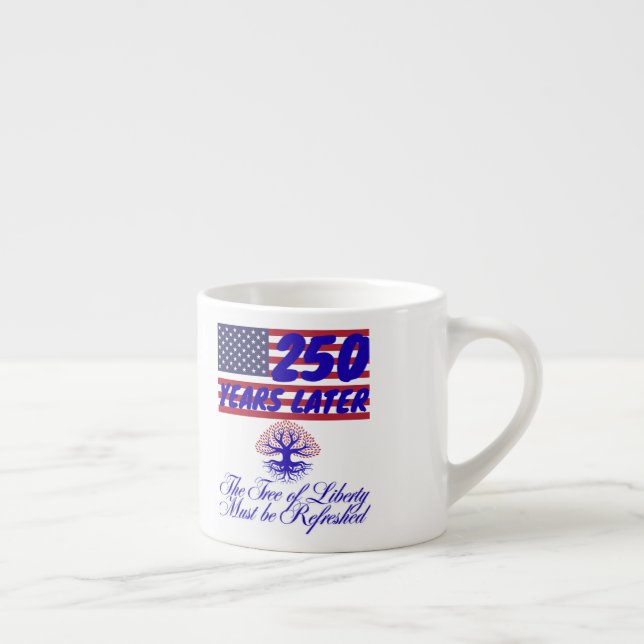 Trädet för frihet espressomugg (Höger)
