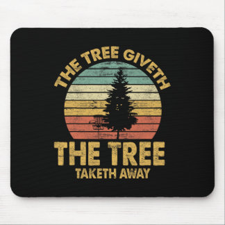 Trädet Ger Trädet Tar Bort Tröjor Disc Golf Musmatta