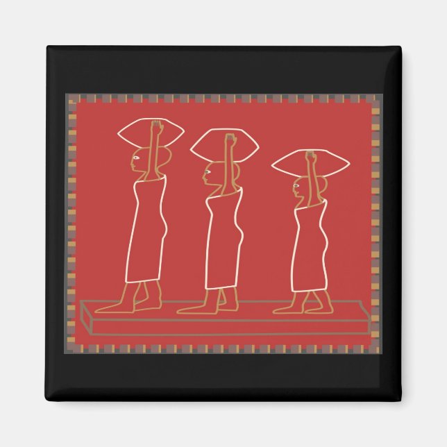 trädets utskrift nr 3 magnet (Framsidan)