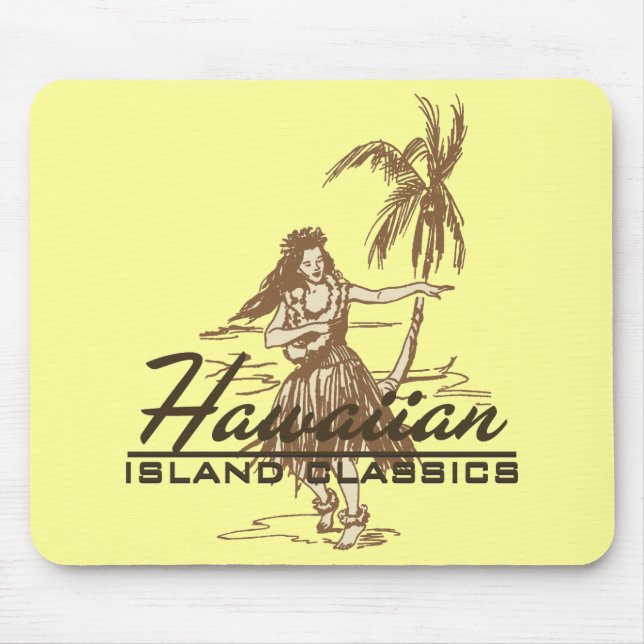 Tradewinds Hawaiian Island Hula Girl Musmatta (Framsidan)