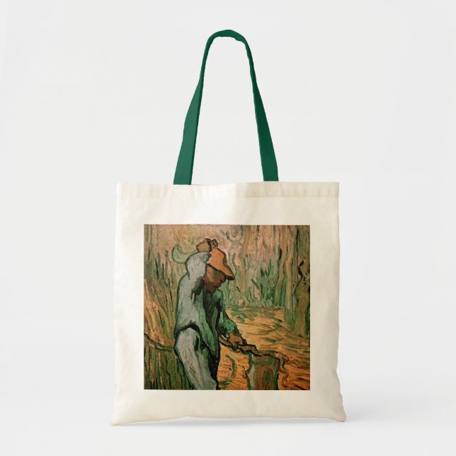 Trädfällare (efter Millet) av Vincent van Gogh Tygkasse (Framsidan)