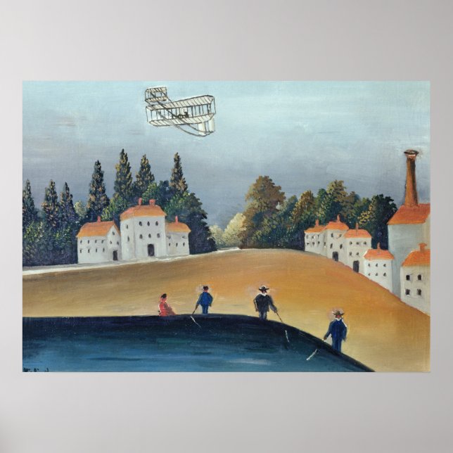 Trädfiskarna, c.1908-09 (olja på arbetsyta) poster (Framsidan)