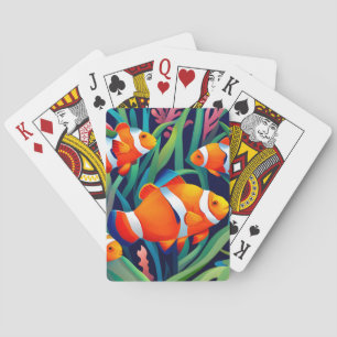 Trädfiske i Sjögräs Casinokort