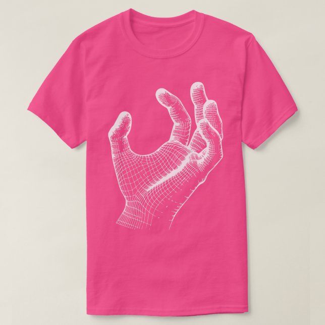 trådformad handdesign t shirt (Design framsida)