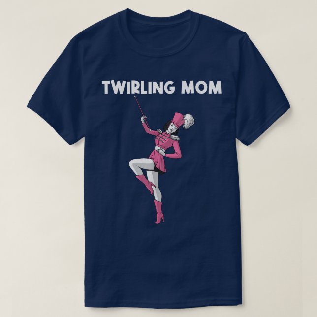 Trådformning av coola för Mamma Mor-batontvirke T Shirt (Design framsida)